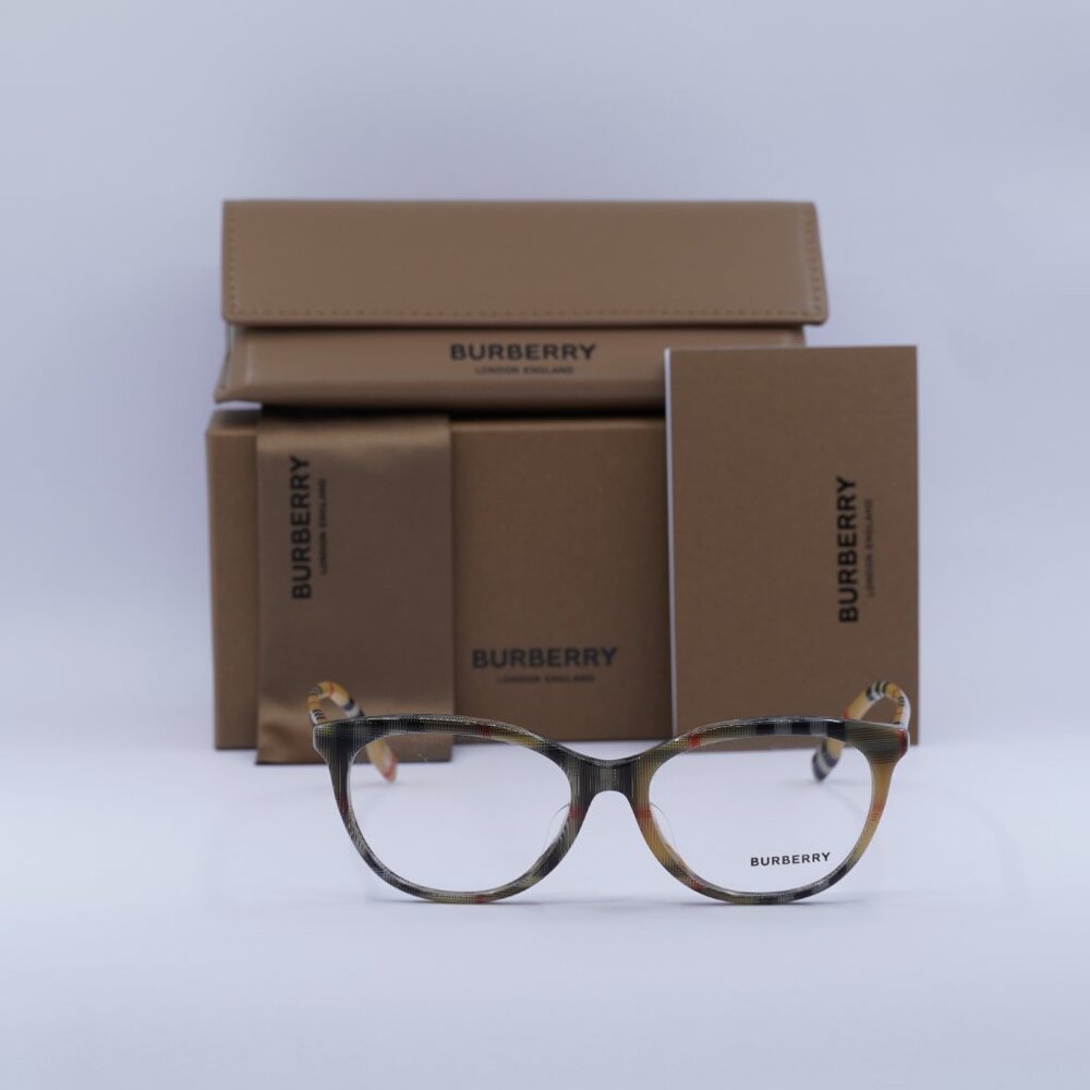 Final Price! Burberry BE2389F 4087 Vintage Check Eyeglasses 52mm - Picture 3 of 11